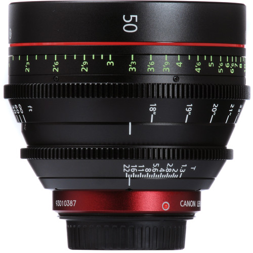 เลนส์ Canon CN-E 50mm T1.3 L F Cine Lens