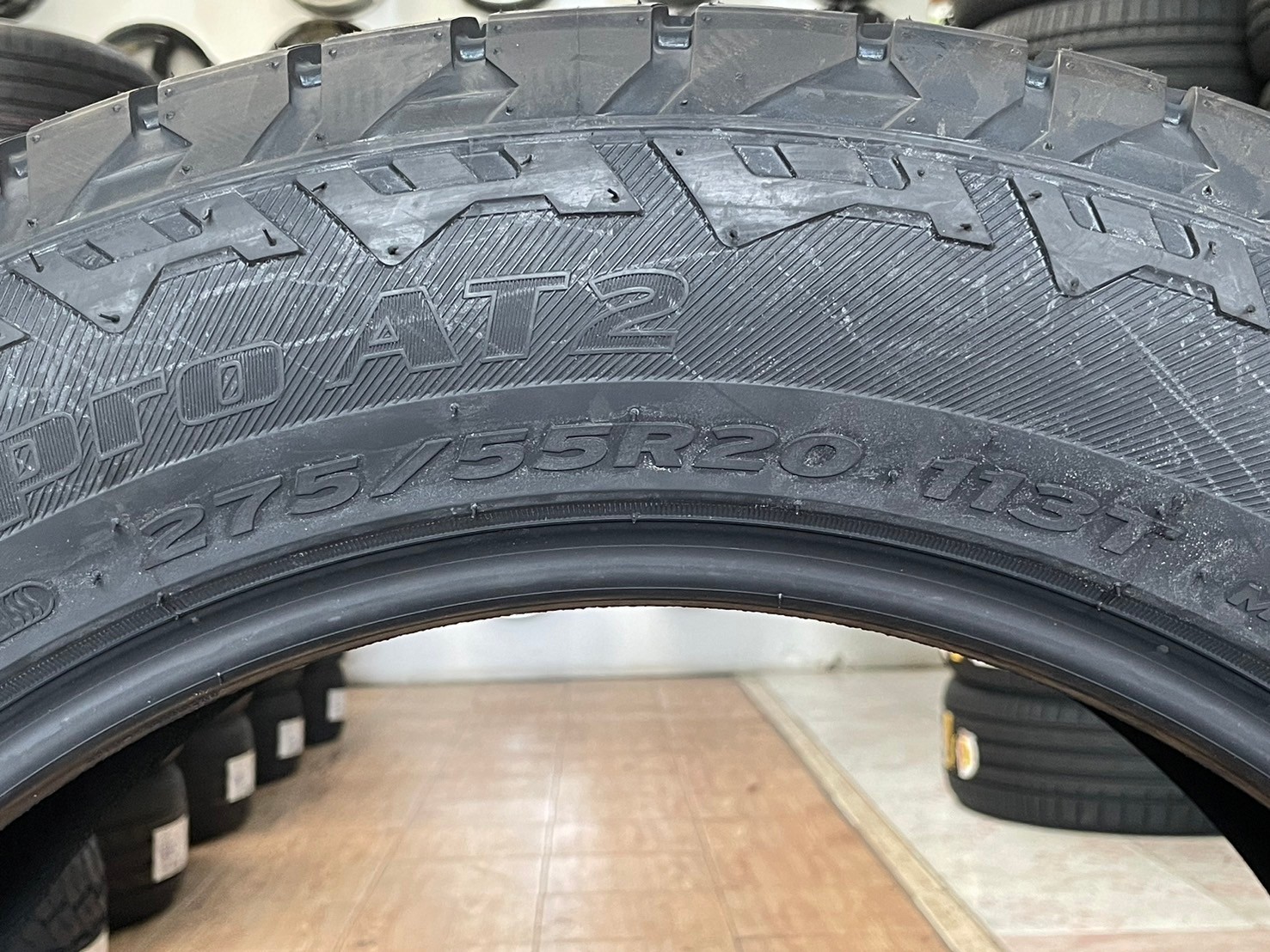 ยางใหม่ ลายAT 275/55R20 #HANKOOK Dynapro #AT2 #RF11 ยางใหม่ปี2023