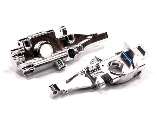 INT-T3489SILVER Billet Machined Rear Bulkhead for 1/16 Traxxas E-Revo, Slash, Summit, Rally
