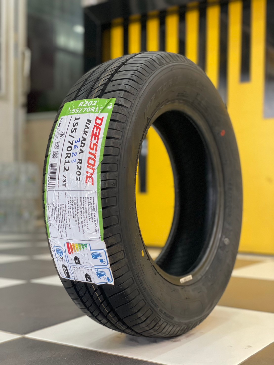 DEESTONE รุ่น NAKARA R202 155/70R12ยางใหม่ปี2023