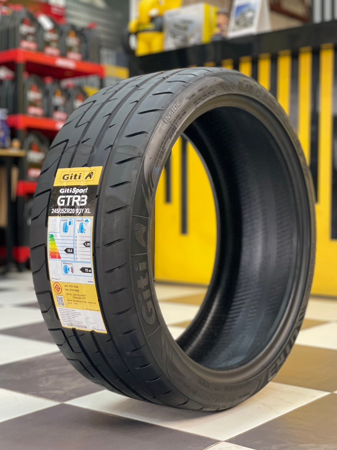 #ยางใหม่ #GITI_SPORT #GTR3 245/35ZR20