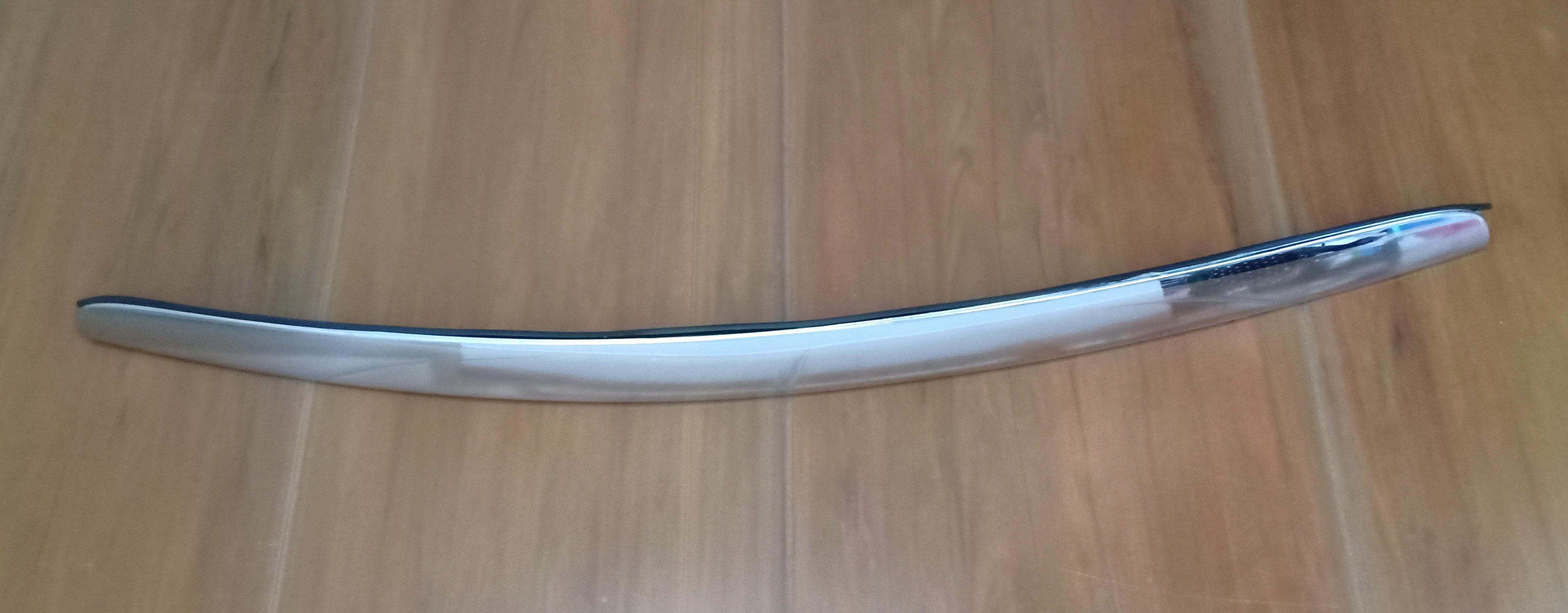 คิ้วโครเมี่ยมฝากระโปรงหน้า (แท้ห้าง) OPTRA