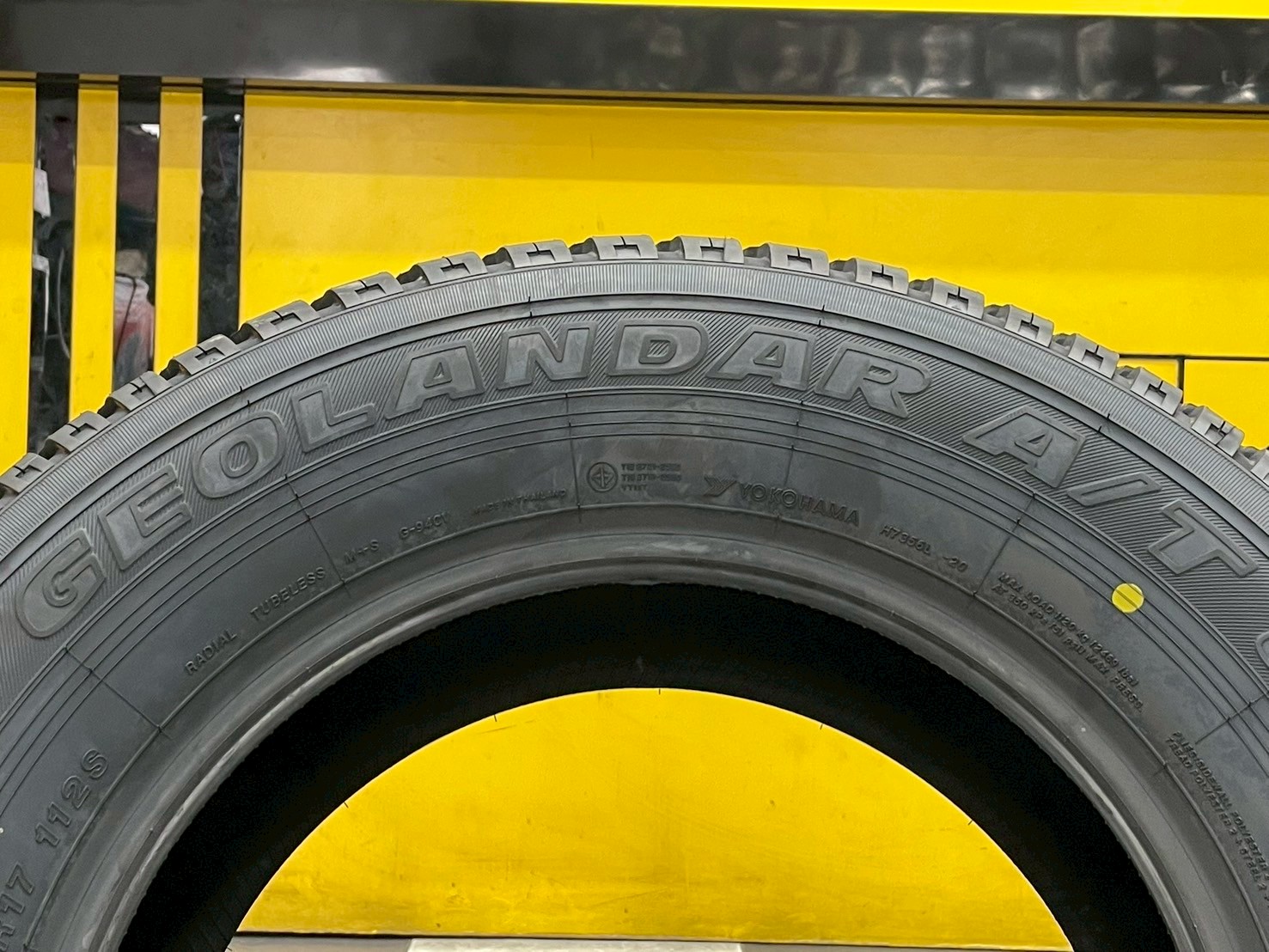 ยาง YOKOHAMA GEOLANDAR AT-S G94 265/65R17 ยางใหม่ปี2025