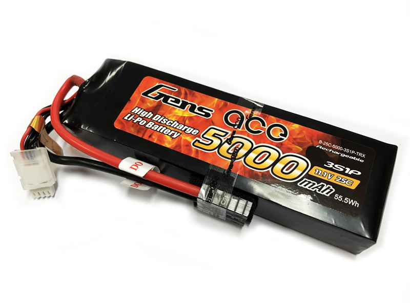 Gens Lipo 5000 mAh. 11.1V 3S 25C