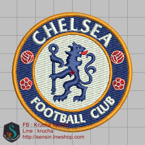 ไฟล์บล็อคปัก CHELSEA 1