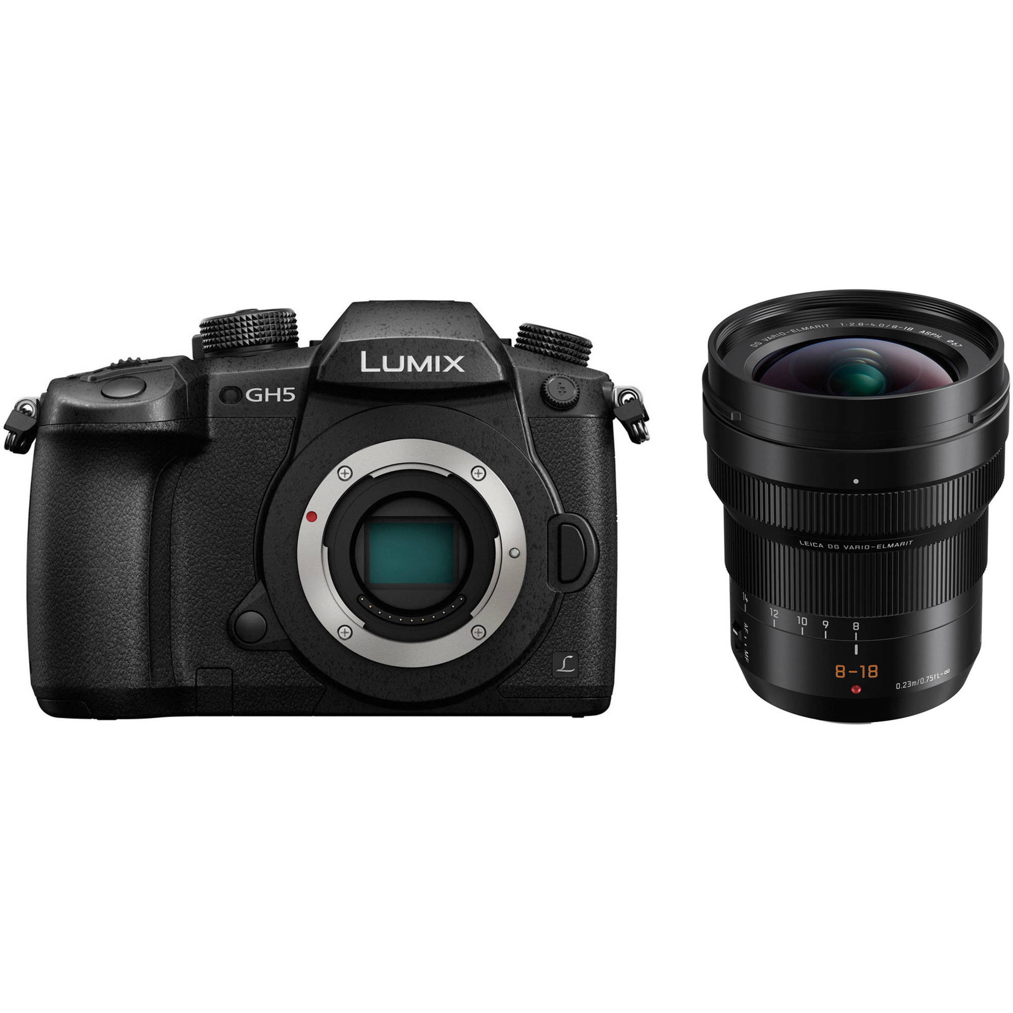 กล้องวีดีโอ PANASONIC DC-GH5 Mirrorless Micro Four Thirds with lens 12-60 f/2.8 kit