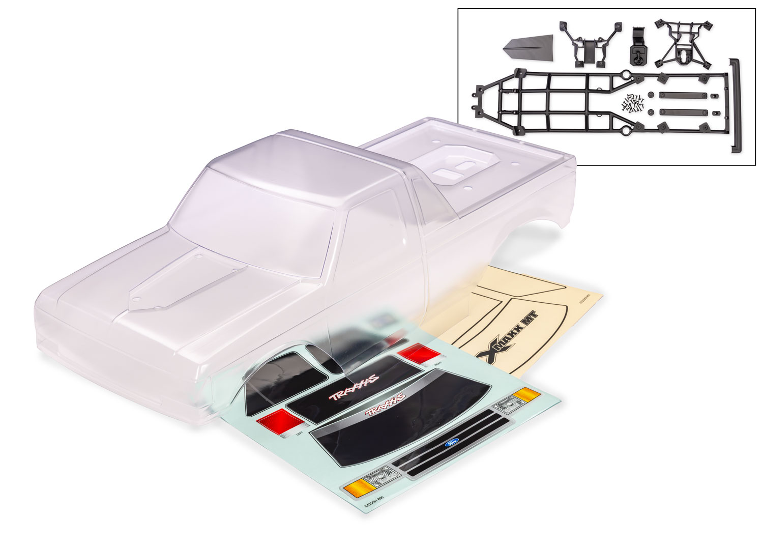 7691 X-Monster Ford F-150 Clear Body