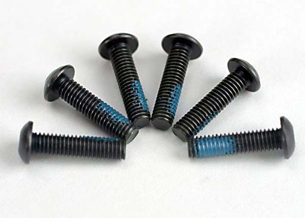 5282 Screws, 3x12mm button-head machine (6) (starter attachment screws with Threadlock)