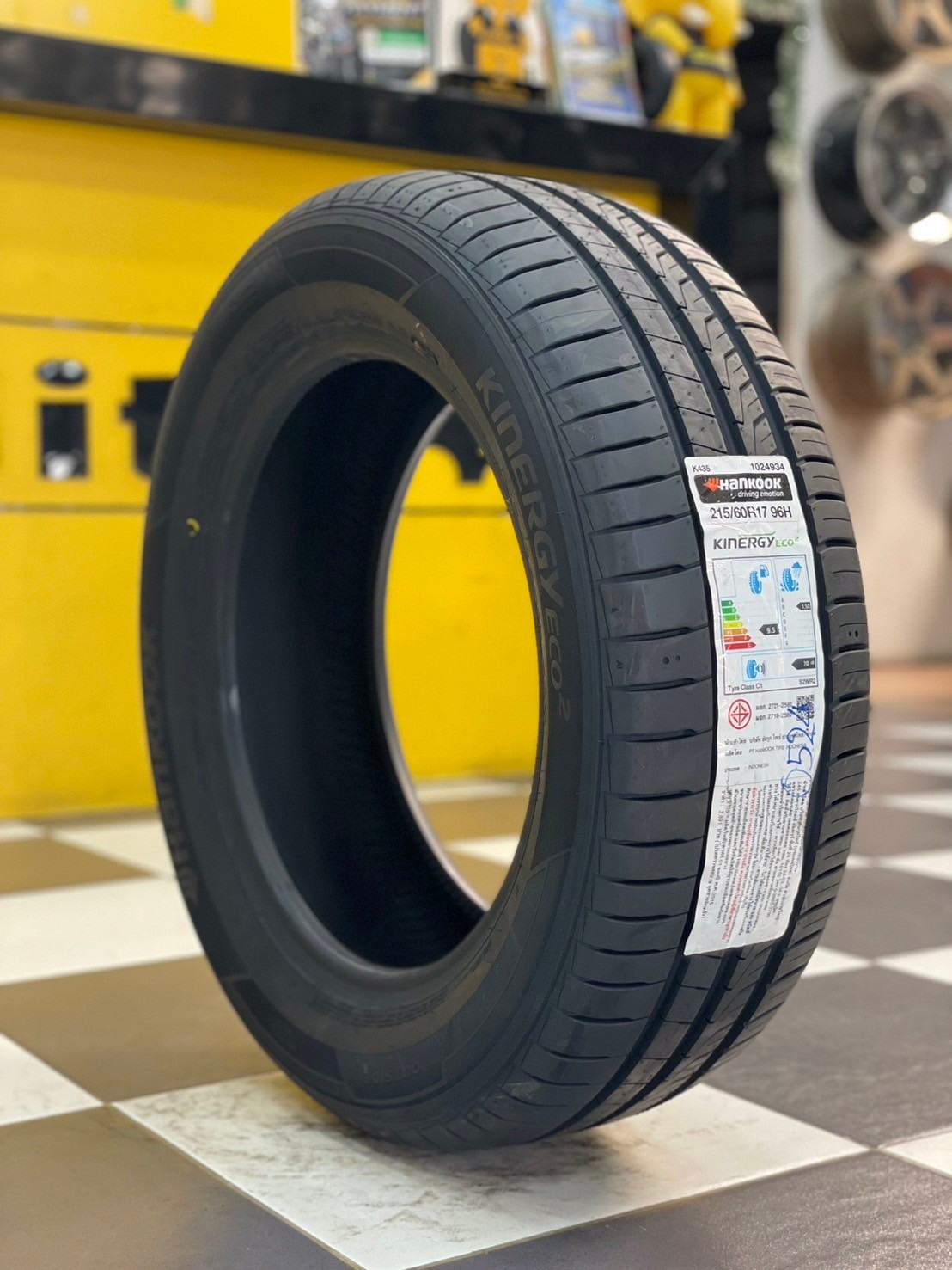 HANKOOK 215/60R17 รุ่น KINERGY ECO2 ยางใหม่ปี2024