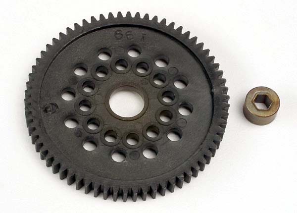 3166 Spur gear (66-Tooth) (32-Pitch) w/bushing