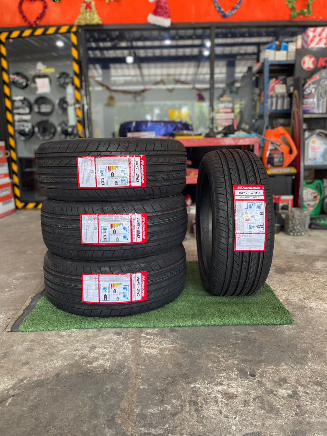 ยางใหม่NANKANG NS-20 215/45R17 ยางใหม่ปี2023