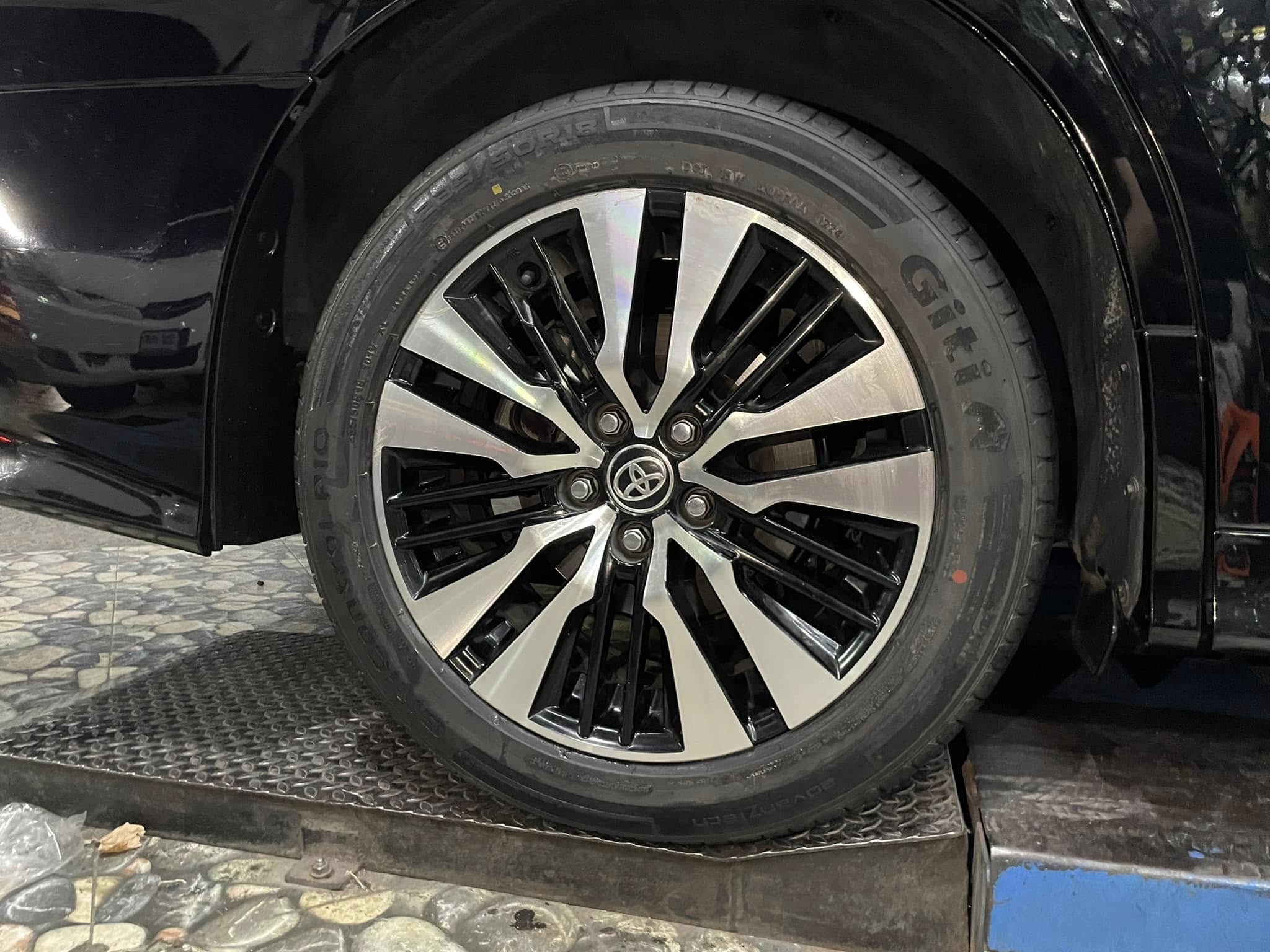 #TOYOTA_ALPHARD🛞 เปลี่ยนยาง #GITI_CONTROL P10 235/50R18