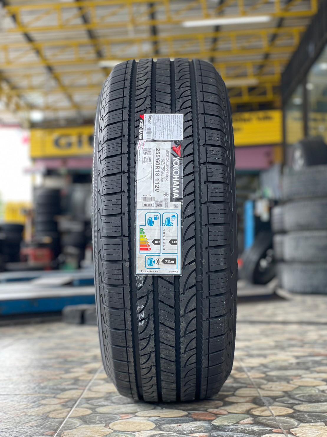 ยางใหม่ราคาโปรโมชั่นพิเศษ YOKOHAMA GEOLANDAR HT G056 255/60R18 ยางใหม่ปี2023