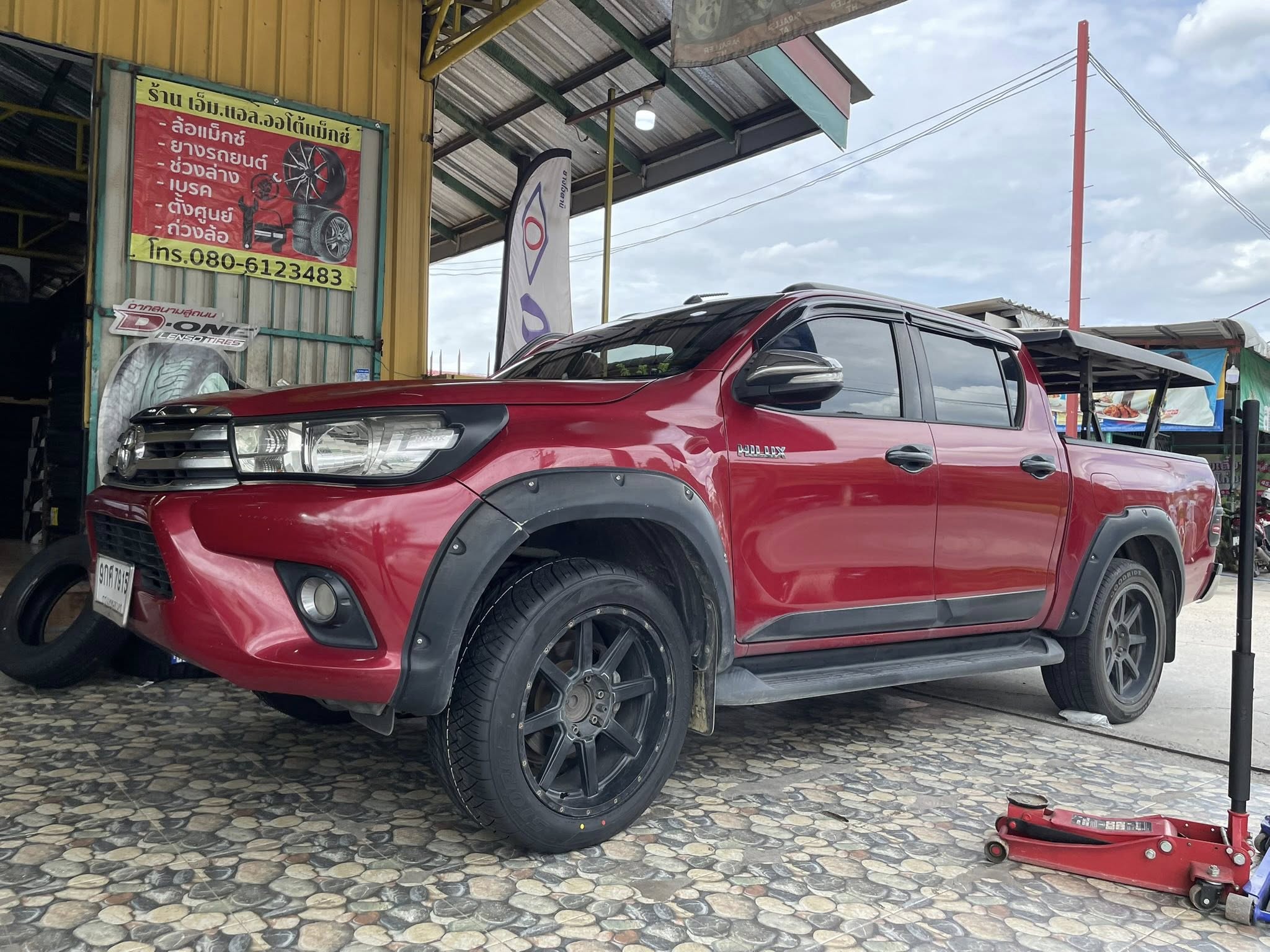 TOYOTA_REVO🚘เปลี่ยนยาง 🛞🐘#DEESTONE_STROMZ RS 265/50R20