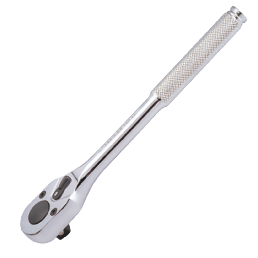 ด้ามฟรี หัวบาง ด้ามเหล็กกลิ้งลาย ขนาด 1/2"/10" 32T No.4768-10FD KING TONY