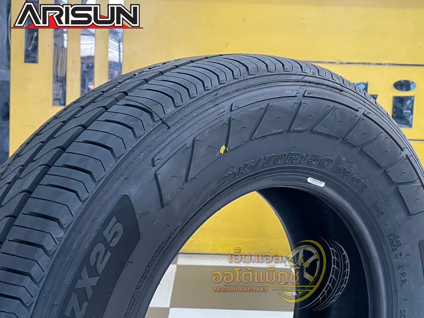 #Arisun ZX25 215/70R15C ยางใหม่ปี2025