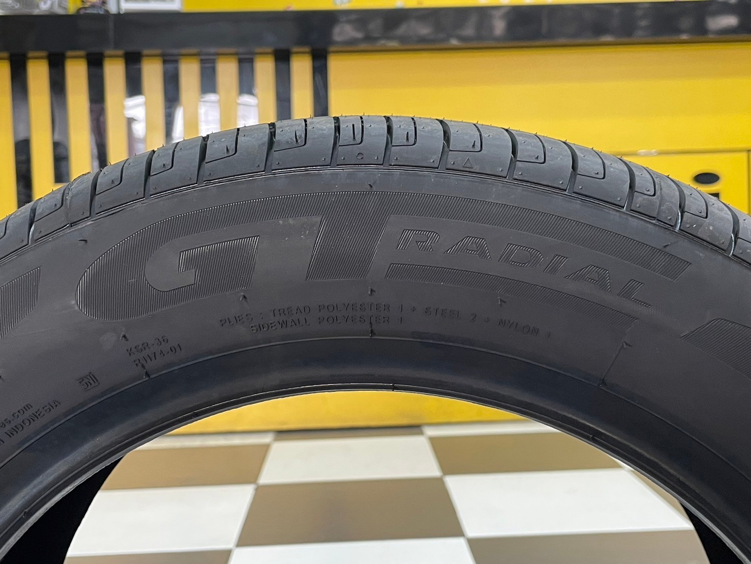 GT RADAIL CHAMPIRO ECOTEC 195/55R15 ยางใหม่ปี2024
