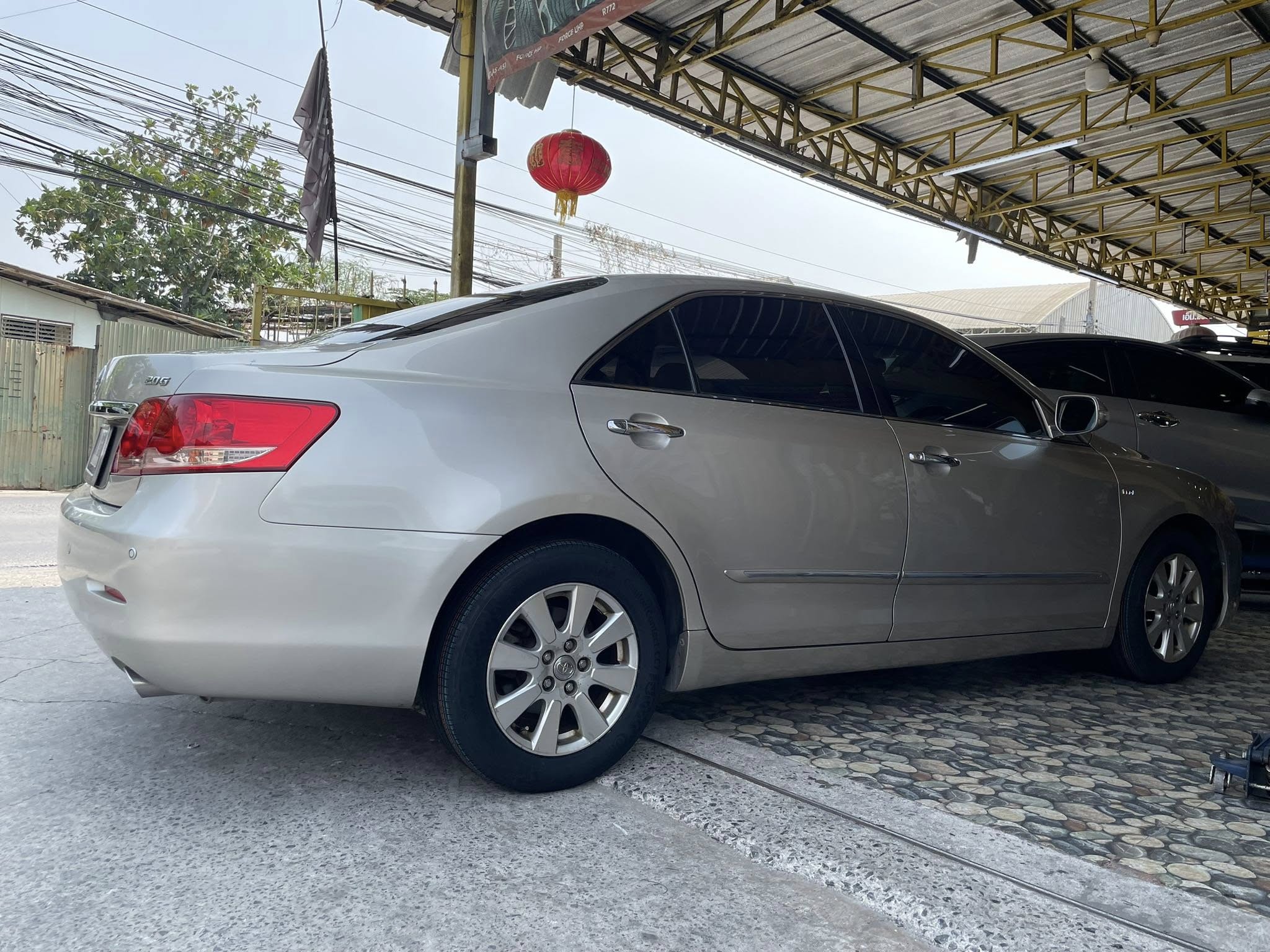 #TOYOTA_CAMRY🚘เปลี่ยนยาง 🛞🐘#Continental_CC7_215/60R16 ❤️ 🛞 #บริการตั้งศูนย์ล้อ