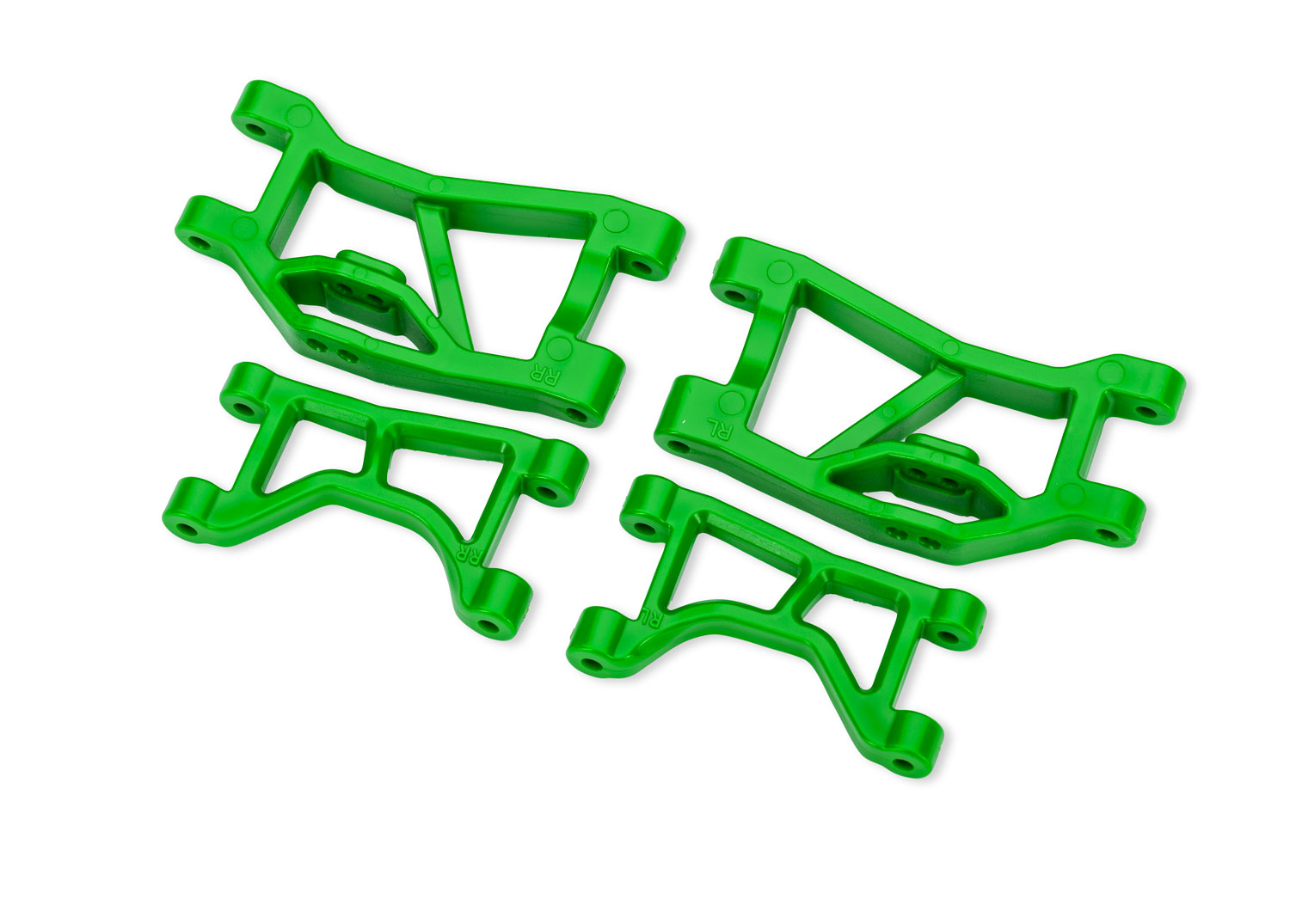 10830-GRN Green Rear Upper & Lower Suspension Arms (L&R)
