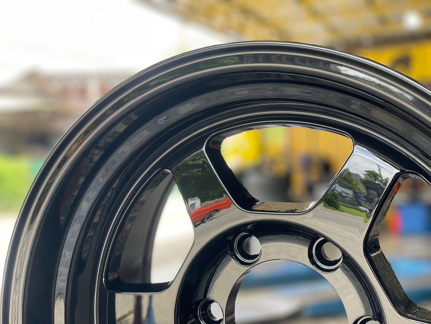 #ล้อแม็กซ์ใหม่ขอบ16 #TE37ขอบ16นิ้ว 16x8 ET0 6x139.7 สีดำเงาตัวหนังสือเลเซอร์สีแดง