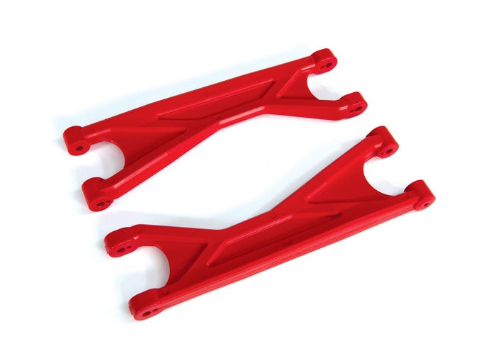7829R Suspension arms, red, upper (left or right, front or rear), heavy duty (2)