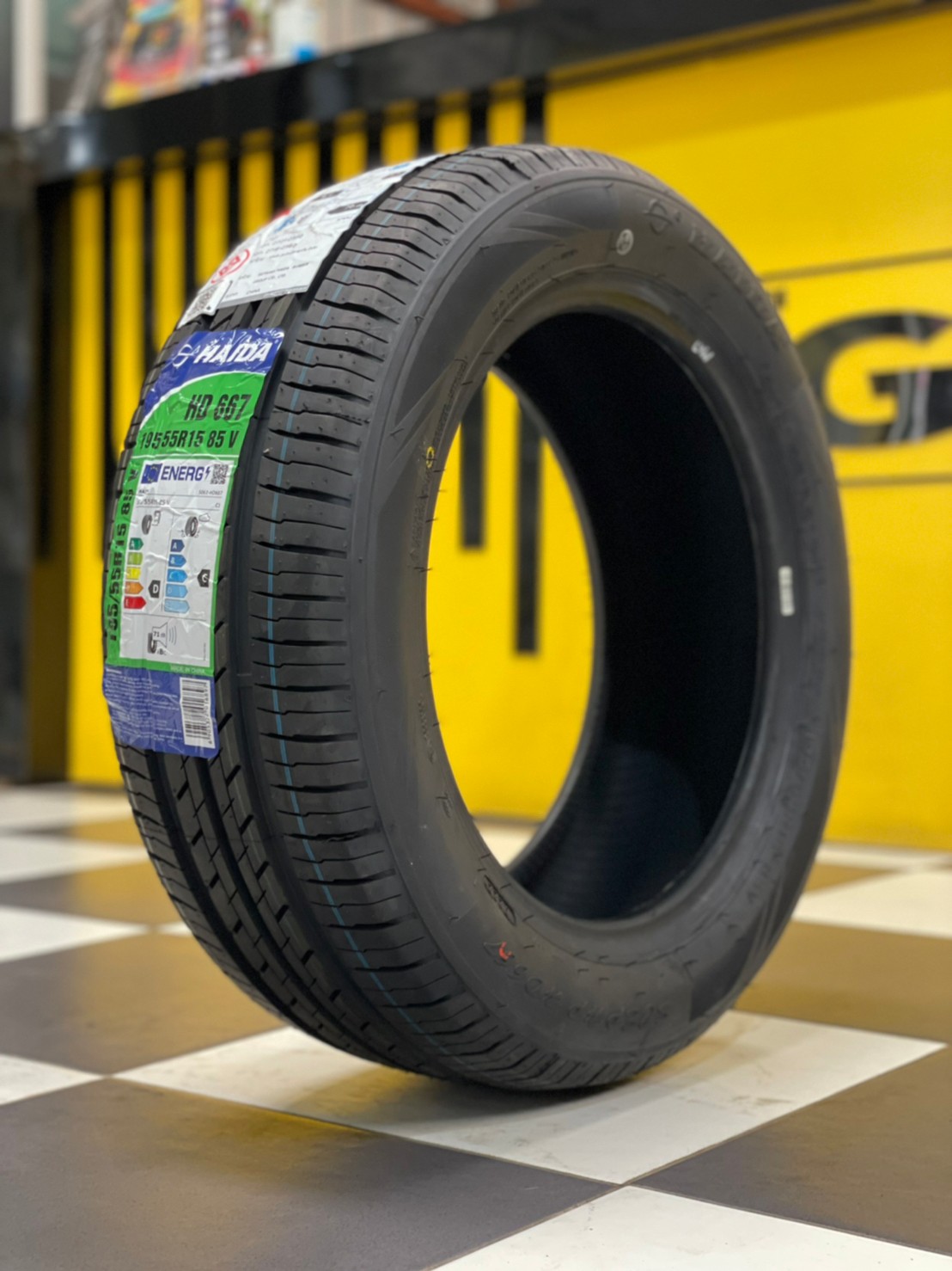ยางใหม่HAIDA HD667 195/55R15 ยางใหม่ปี2022