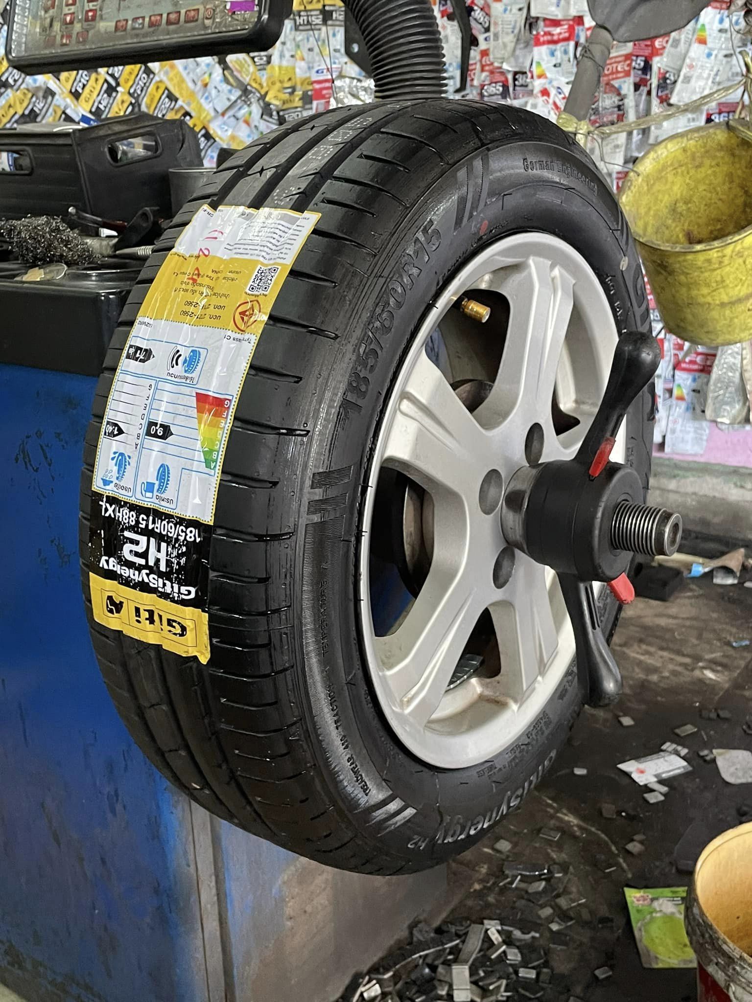 #Chevrolet_Aveo เปลี่ยนยางจีที GITI_SYNERGY_H2 185/60R15