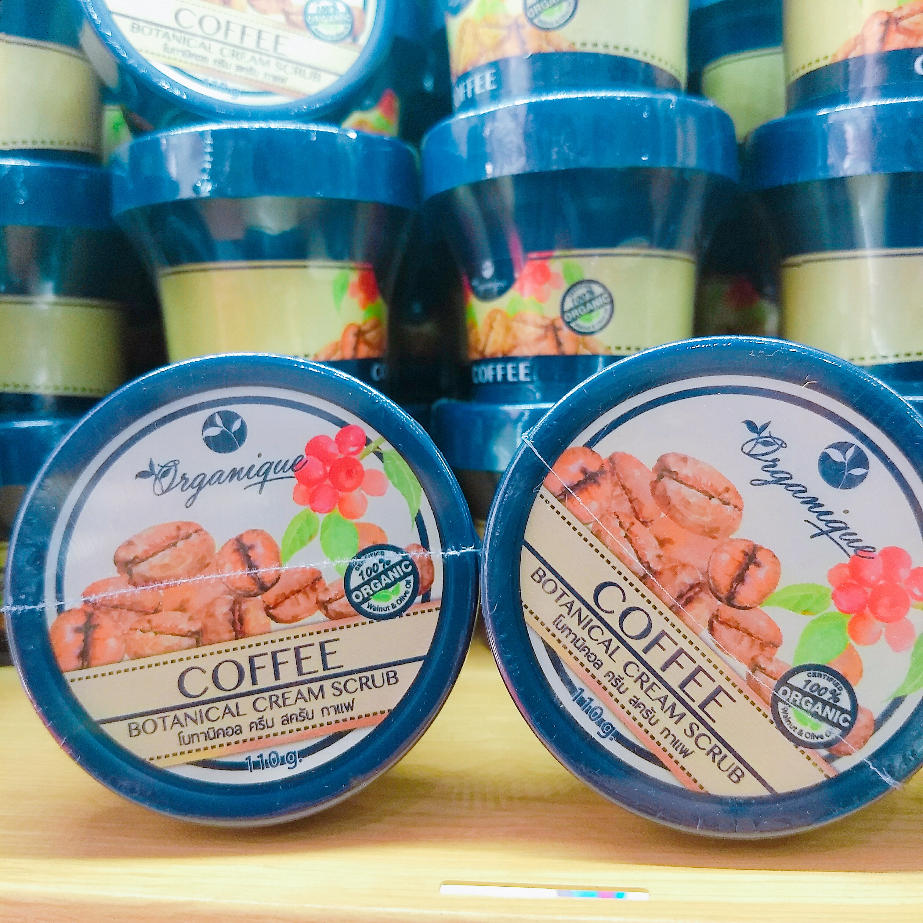 Coffee botanical cream scrub ครีมสครับกาแฟ