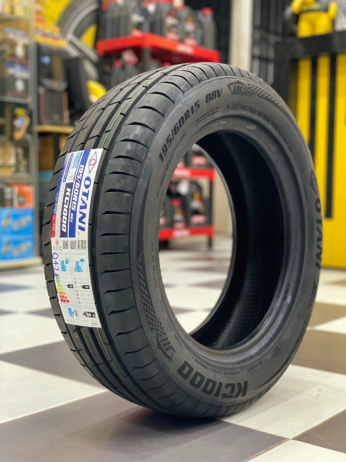 #OTANI KC1000 195/60R15 ยางใหม่ปี2024
