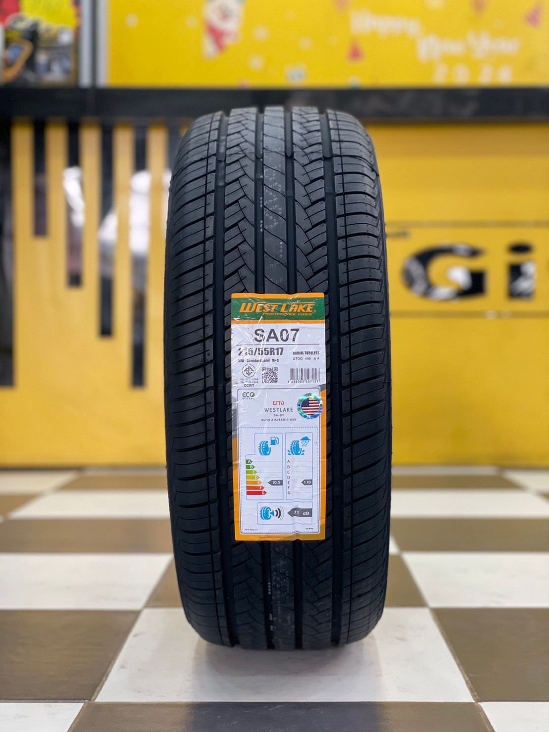 Westlake SA07 215/55R17 ยางใหม่ปี2024 ที่สุดของความประหยัด พร้อมสมรรถนะของยางที่คุ้มราคา ยางไทย มีรับประกัน 100วัน