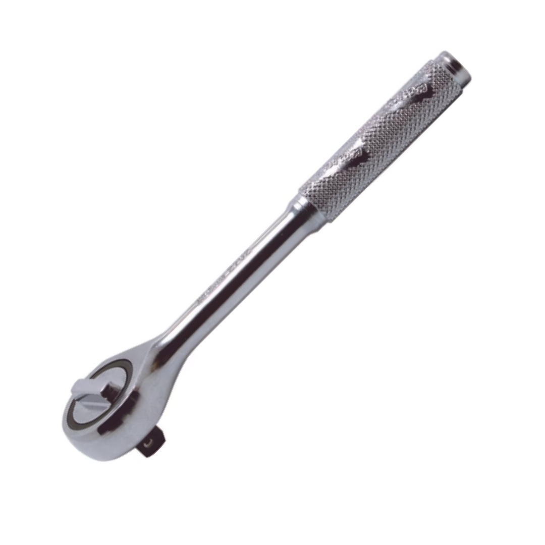 ด้ามฟรี ด้ามเหล็กกลิ้งลาย 1/4"/125mm. 44T No.2752N KOKEN