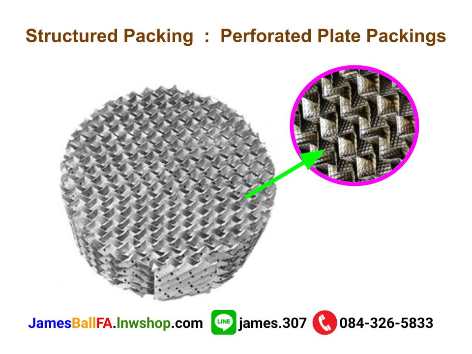 Perforated Plate Packings – Perforated Surface for Mass Transfer Efficiency