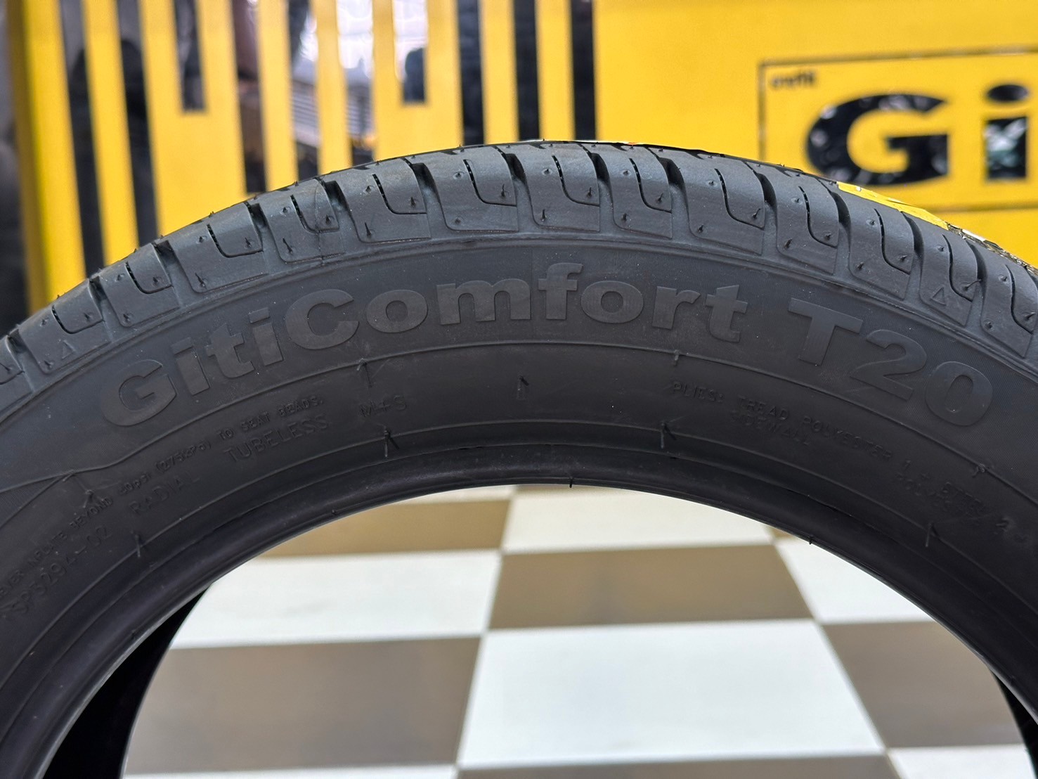 🛞#ยางใหม่จีที GITI ComfortT20 165/60R14 ยางใหม่ปี2024 🛞