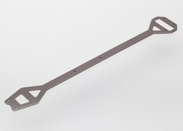 6421 Chassis brace, 6061-T6 aluminum (dark titanium anodized)