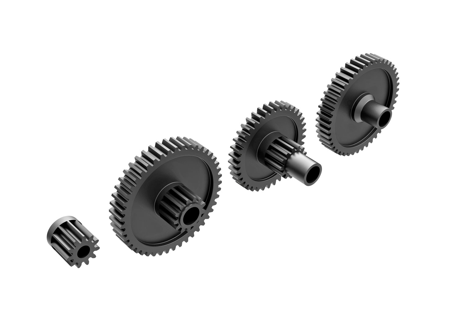 9776R Gear set, transmission, low range (crawl) (40.3:1 reduction ratio)/ pinion gear, 11-tooth