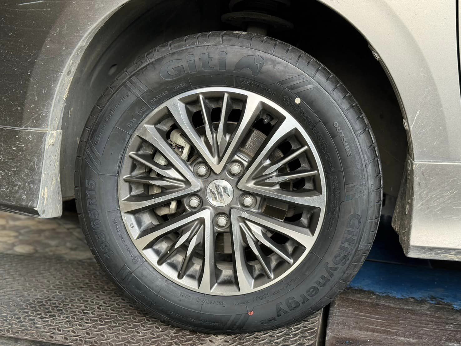#SUZUKI_ERTIGA🛞เปลี่ยนยาง #GITI_SYNERGY_H2 185/65R15