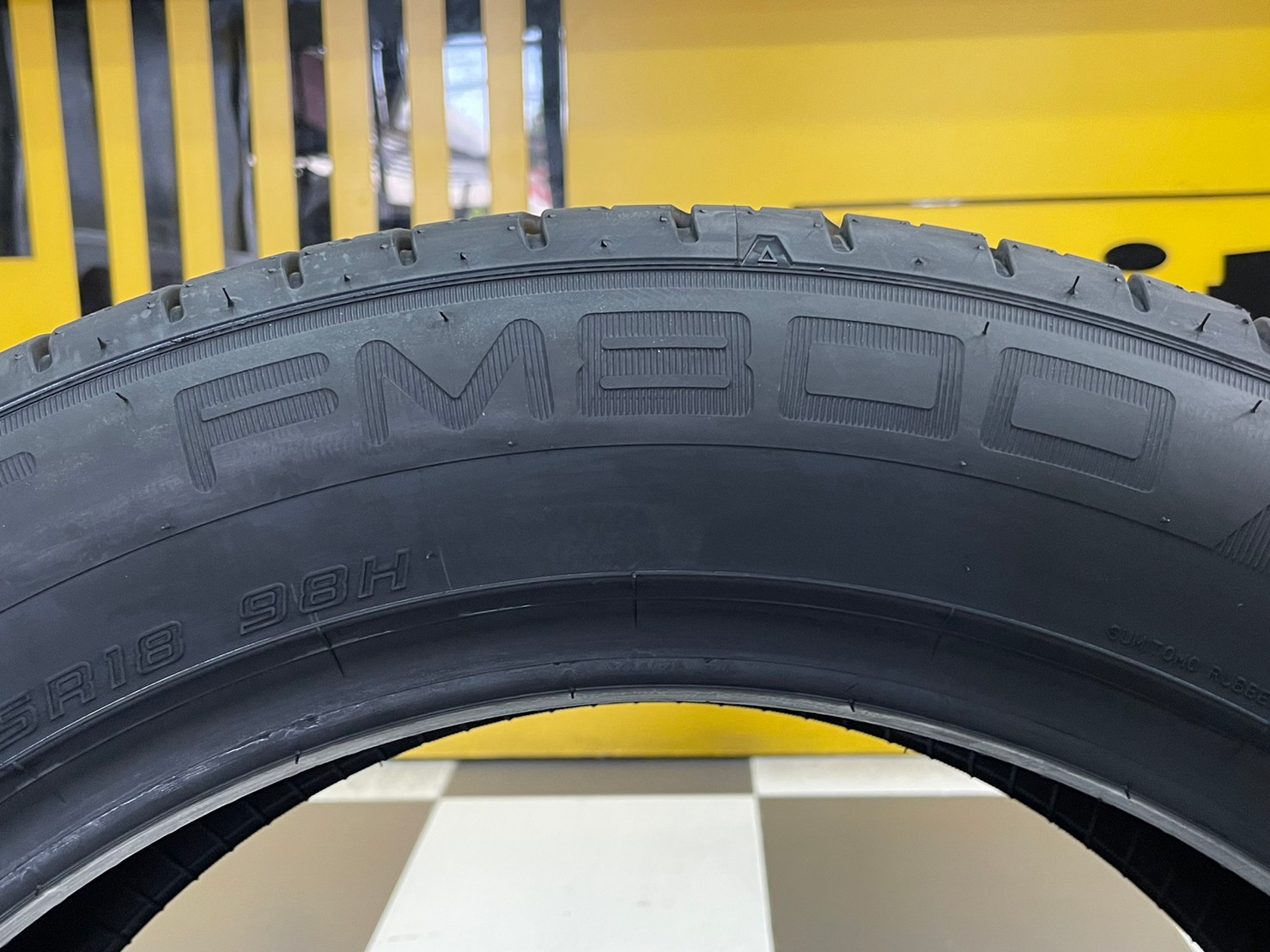 ยางใหม่ดันลอป DUNLOP SP SPORT FM800 225/55R18 ยางใหม่ปี2023 (4เส้น)