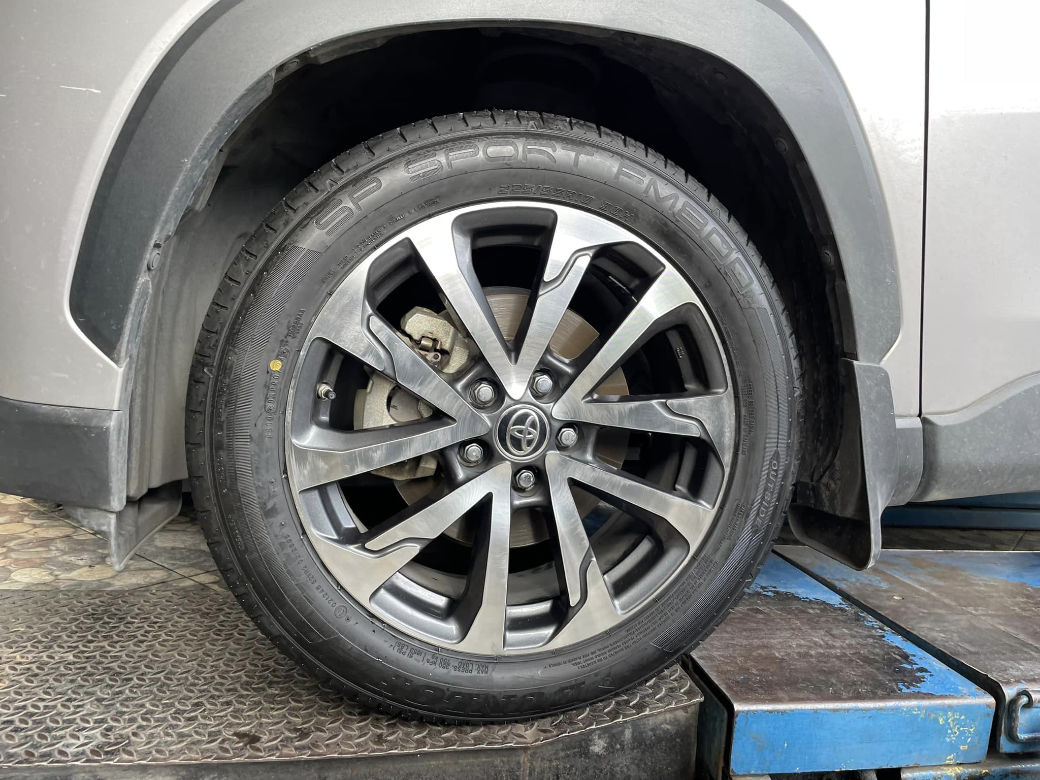 #TOYOTA_COROLL_CROSS🛞 ยางใหม่ DUNLOP SP SPORT FM800 22/55R18 ยางใหม่ปี2024