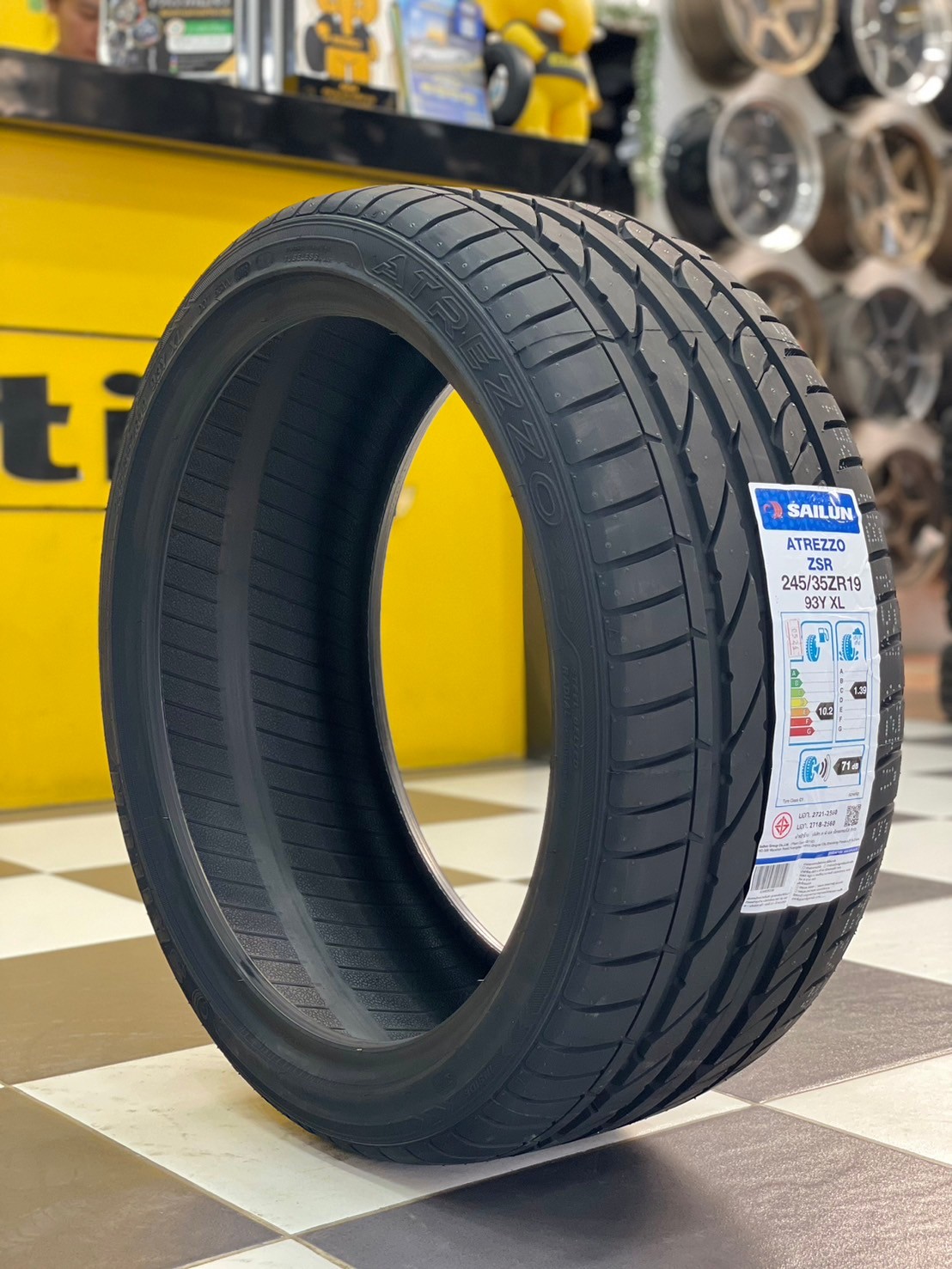 #ยางใหม่ไซหลุน #SAILUN ATREZZO #ZSR 245/35ZR19 ยางใหม่ปี2024