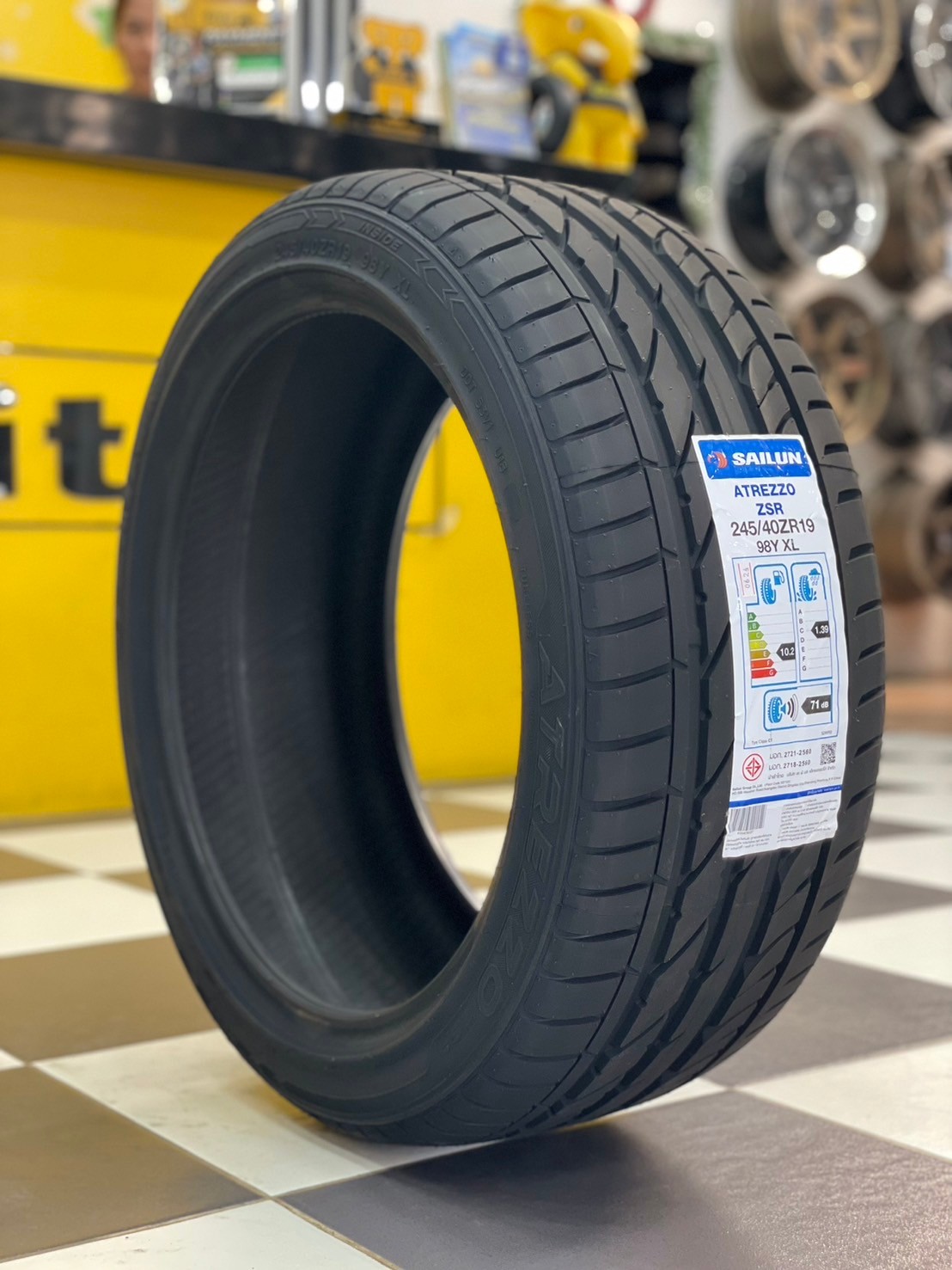 #ยางใหม่ไซหลุน #SAILUN ATREZZO #ZSR 245/40ZR19 ยางใหม่ปี2024