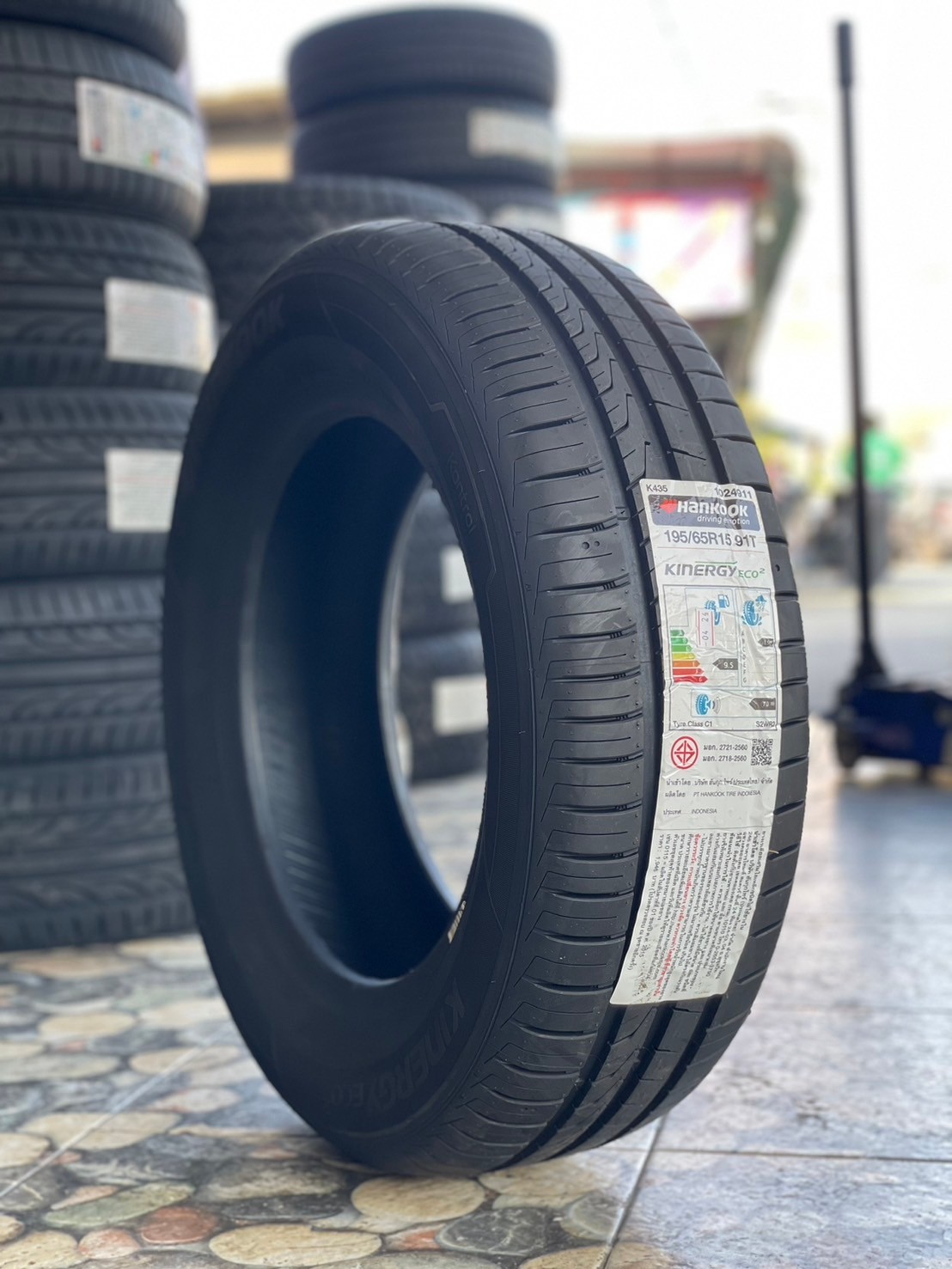 HANKOOK 195/65R15 รุ่น KINERGY ECO2 ยางใหม่ปี2024