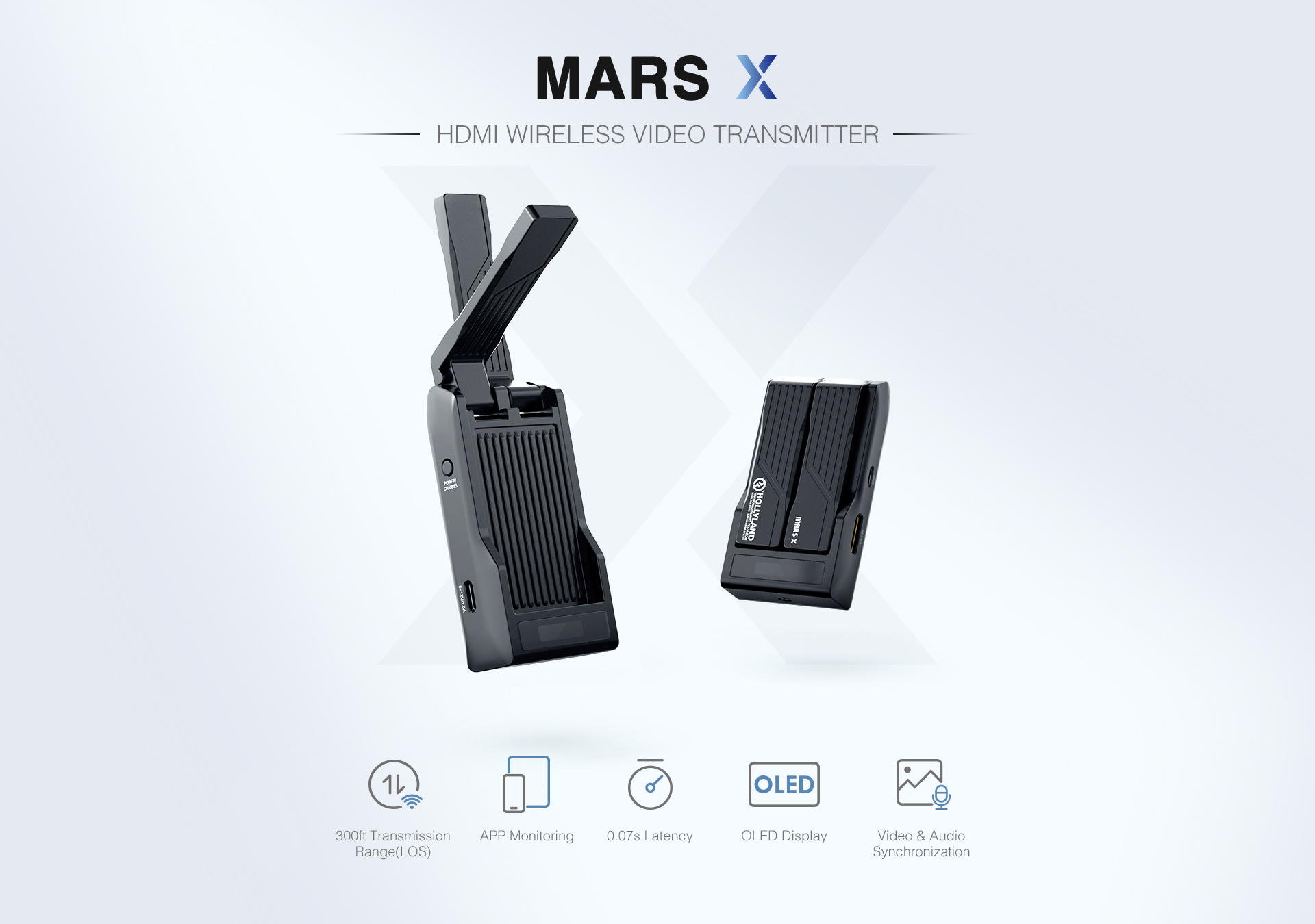 HOLLY LAND MARS X HDMI WIRELESS VIDEO TRANSMITTER (ระยะส่งสัญญาณ 100 เมตร)