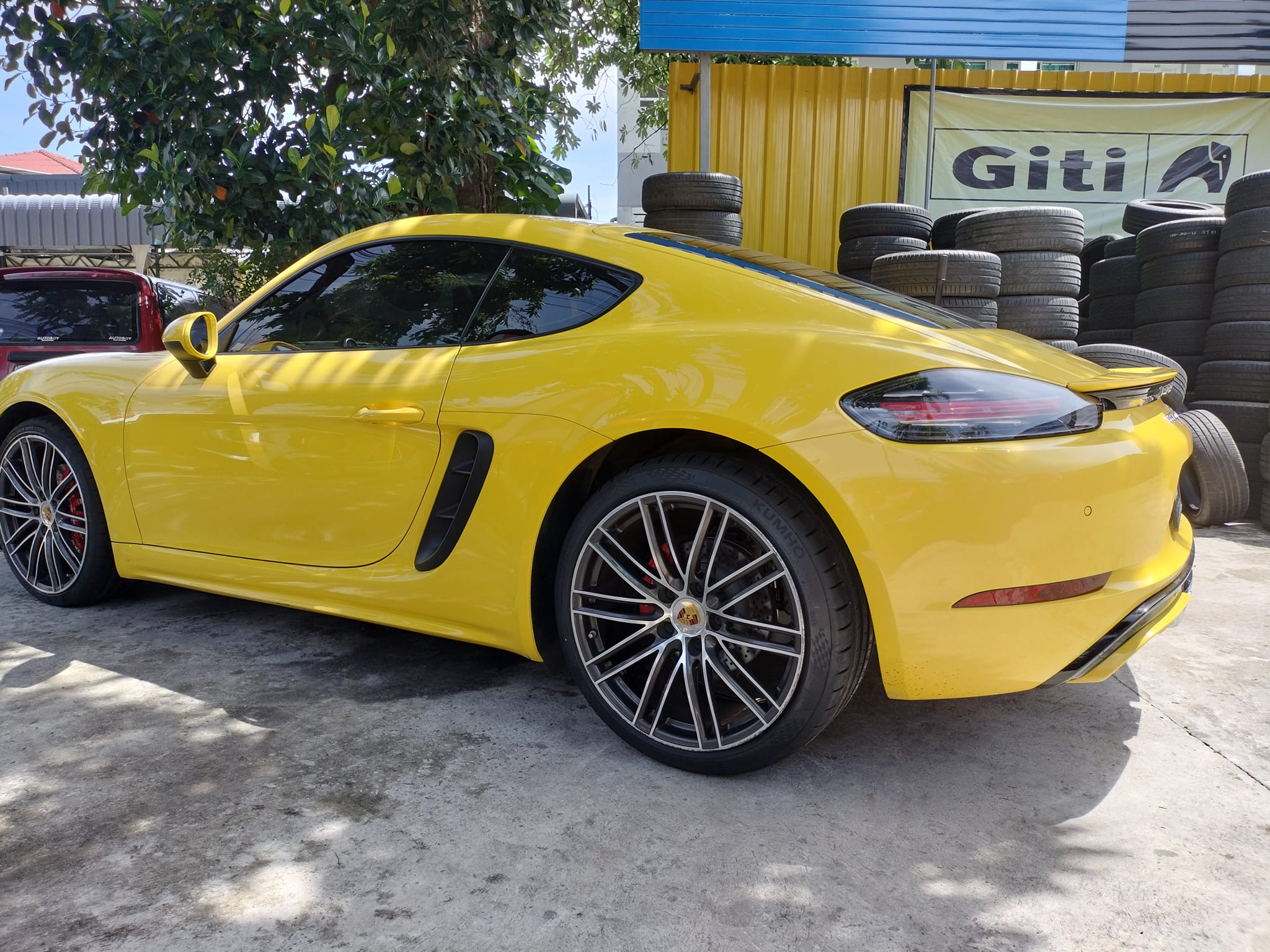 #PORSCHE_CAYMANs #KUMHO_PS91_235/35R20,265/35R20