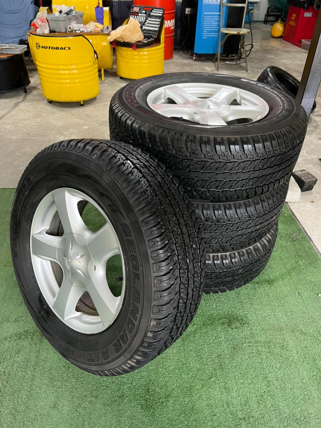 ล้อ ISUZU พร้อมยางYOKOHAMA 265/65R17