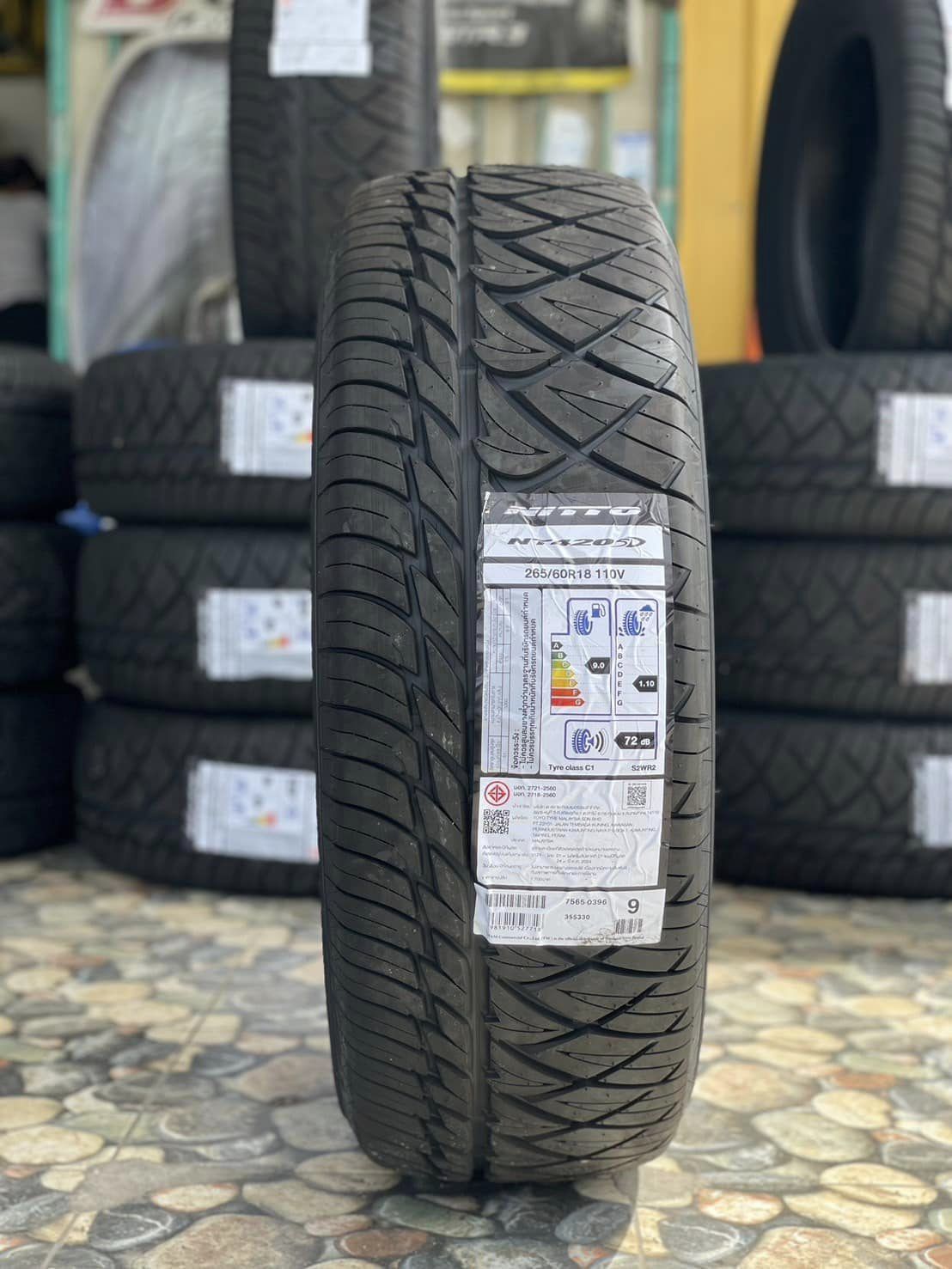👉ยางใหม่ NITTO NT420SD 265/60R18 ยางใหม่ปี2024