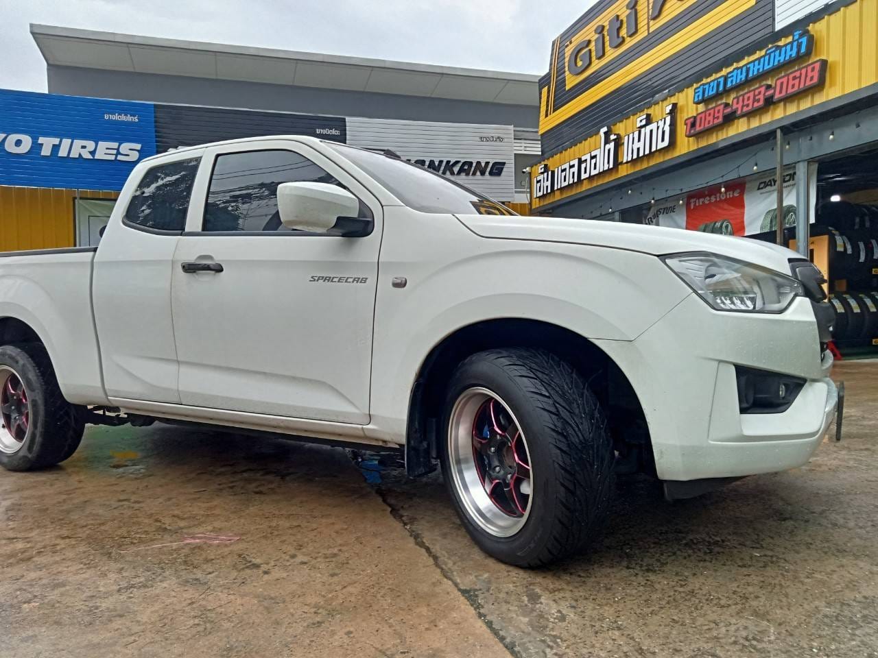 🚘#ISUZU_DMAX 🛞 #LENSO_FENIX 255/55R18