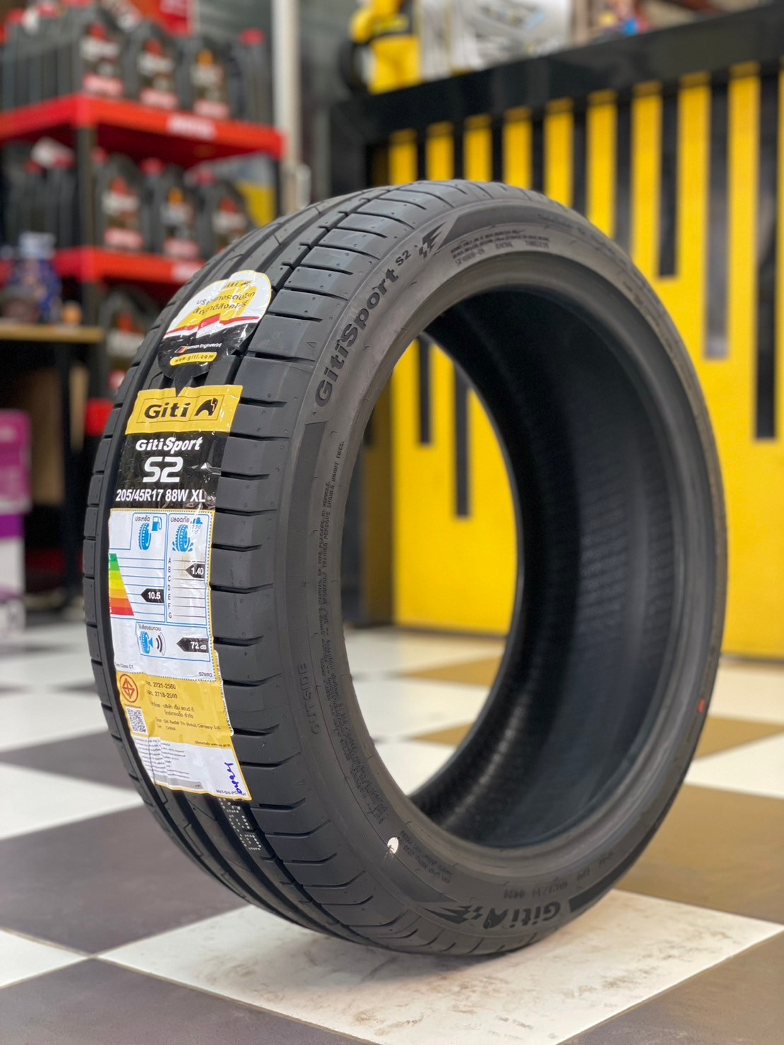 GITI SPORT S2 205/45R17 ยางใหม่ปี2024