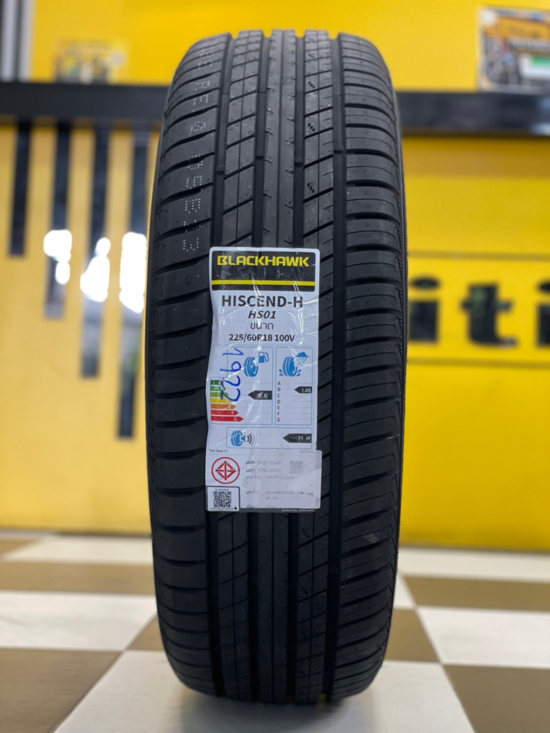 #BLACKHAWK Hiscend HS01 225/60R18 ยางใหม่ปี2022