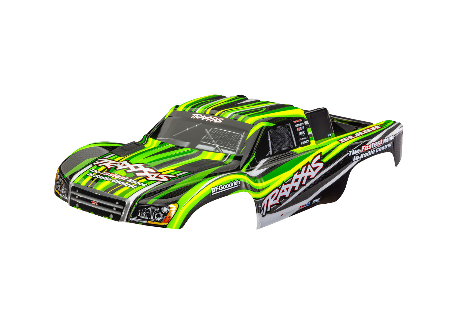 6910-GRN Slash 4X4 Green Clipless Body