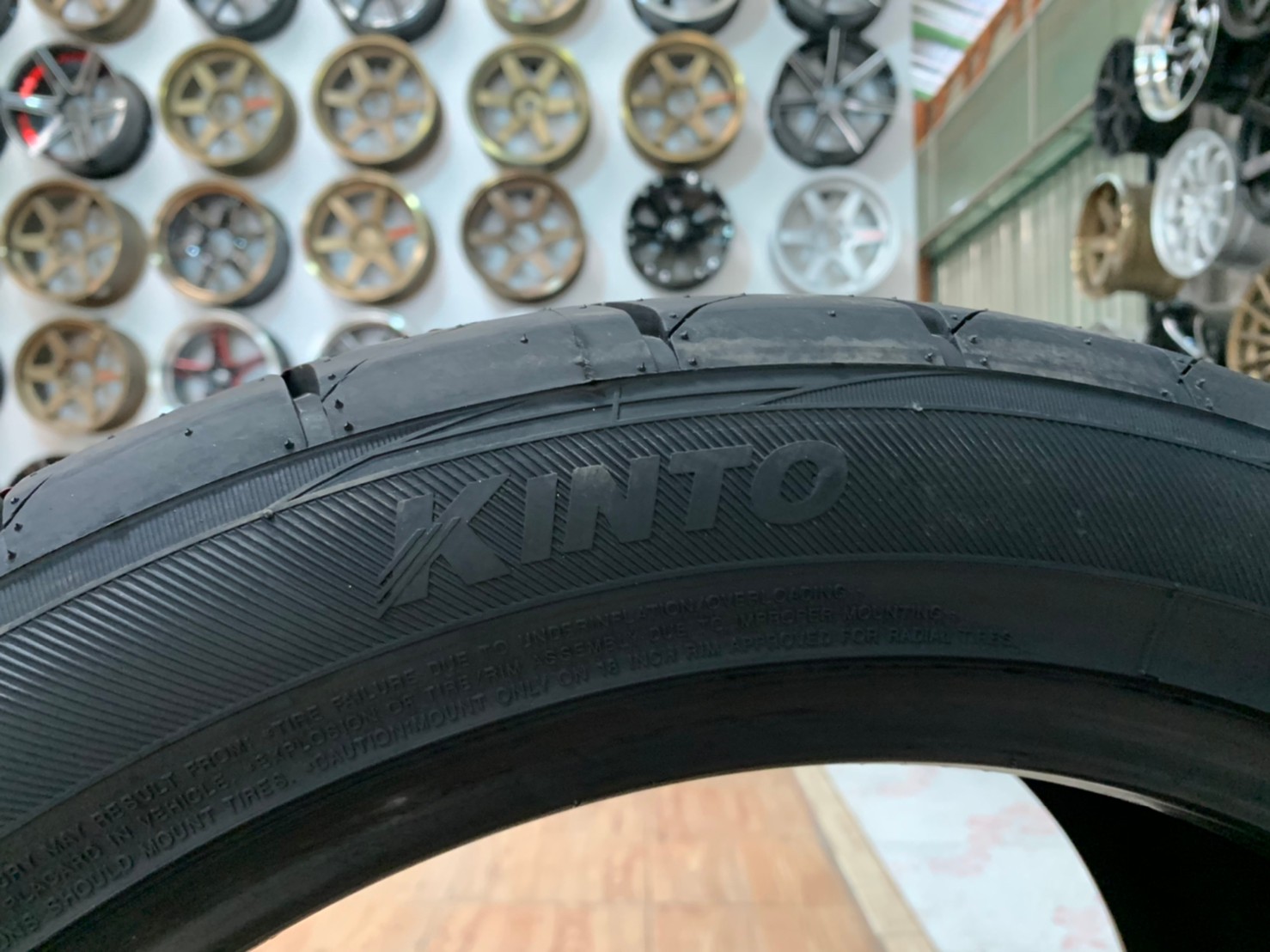 KINTO V-36 275/40R18 ยางสปอร์ตลายซิ่งคุณภาพดีนุ่มหนึบ ยางสายพันธุ์ญี่ปุ่น